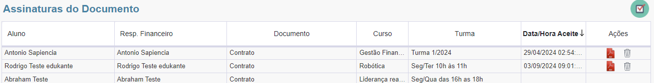 Software para assinar e ver o contrato assinado online